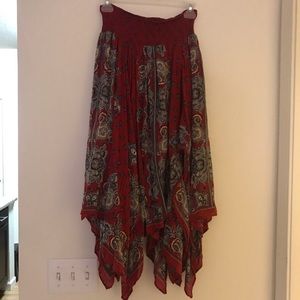 Free People Midi Skirt